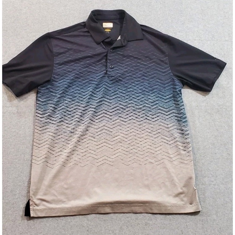 Greg Norman Men's Play Dry Polo‎ Shirt Short Sleeve, Size Medium